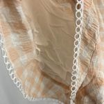 BB Dakota Pink Plaid Ruffle Hem Shorts Size 6 New Photo 2