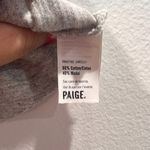 Paige  Gray Crewneck Tee Sz XS Photo 2