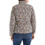 J.Crew NWT Quilted Downtown Field Jacket in Liberty White Garden Print S Photo 9