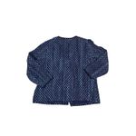 JM Collection Woman 2X purple Patterned Button Front Knit‎ Cardigan Jacket Blue Size XXL Photo 5