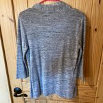 Olivia Blu  Gray Open-Front Sweater Photo 3