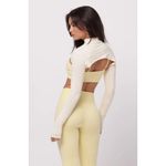 Saski: High Neck Shrug Daisy Yellow Photo 1