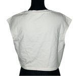 Good American  Beige Crop
Tee(Size Medium) Photo 3