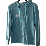 Champion  Baby Blue Lightweight Hoodie Size M Photo 0