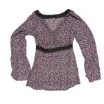 Esprit  Y2K 4 sheer Babydoll top floral romantic cottage coquette bella swan Photo 4