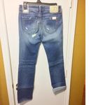 Replay women's 28 rip distressed stretch comfort "PEARL" jeans 29x32 29x30 29x29 Blue Photo 4