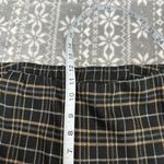 J. Jill Ponte Slim Leg Plants Plaid Black And Tan‎ Pull On Size Large Petite Photo 8