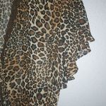 Belle Nuit Intimates S Leopard Wrap Negligee Black Photo 2