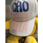 Coney Island Picnic Beige Tan CIAO BELLO Baseball Hat Snapback Cap NEW FLAWED Photo 5