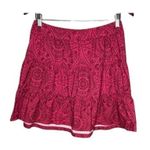 prAna  Fuschia Mayan kate skirt pull on A-Line circle skater flared size medium Photo 1
