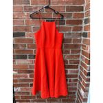 Black Halo  Red Sleeveless Fit & Flare Midi Dress Size 8 Photo 1