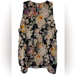 Philosophy Blouse Floral Size Medium Lined Sleeveless Top Photo 1