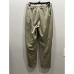 Joie  Drawstring‎ Pull On Tapered Pants Womens Large High Rise Size Medium Olive Photo 2