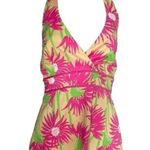 Lilly Pulitzer Floral Print Halter Top Photo 0
