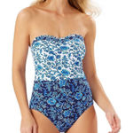 Tommy Bahama New.  blue swimsuit.  Size 8. MSRP $159 Photo 0