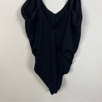 Good American Always Fit One-Piece Swimsuit in Black Photo 4
