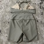 Alo Yoga Alo Gingham Airlift Set Splendor Bra Large and Airlift 5” Biker Shorts Medium Photo 1
