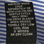 Premise Studio Size 12 Blue White Striped Button Front Long Sleeve w/But… Photo 6