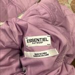 Essentiel Antwerp Graduation Jacket Ecru and brown reversible bomber jacket XS Photo 9