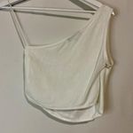 Kendall + Kylie Women’s One Shoulder Cropped Top White Size XS EUC Photo 5