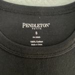 Pendleton  Womens Size Small  Short Sleeve Tee T-Shirt Basic Black T Shirt Photo 1