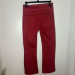 Free People We The In My Feelings Mid Rise Crop Flare Pull On Pant Rust Size XS Photo 3