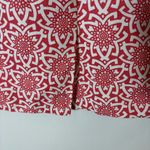 J.Crew  No. 2 Pencil‎ Skirt Red Tile Print Size 8 Photo 2