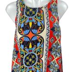 Black Bead Black/Bead Multicolor Sleeveless Abstract Geometric Tank Mini Shift Dress Size S Photo 2