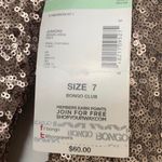 Bongo Gold Sequin Party Dress Photo 5