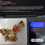 Vintage AVON Nutcracker Train Christmas Theme Slider Bracelet Photo 12