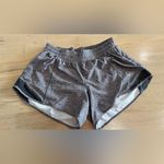 Lululemon  hotty hot short II 4” heather lux multi black size 10 Photo 4