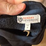 Sundry  x EVEREVE side zip blue tie dye crewneck oversized sweatshirt size 0 (wom Photo 4