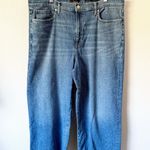 Banana Republic  | High-Rise Wide Leg Crop Cropped Jeans Denim | Size 34, US 18 Photo 1