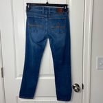 Lucky Brand EUC  women’s blue medium wash Sofia capri denim jeans‎ summer stretch Photo 3
