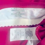 Cabana Del Sol Cabana Beach One-Piece Swim Ruched Flattering Fuscia Pink Summer Vacay Pool Sz L Photo 2