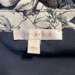 Skies Are Blue Romper Womens Large Navy Blue White Floral Flowers Boho Cottage Photo 5