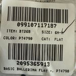 Madewell NWT J. Crew Sz 6.5 Cap Toe Bow Ballet Flats Shoes in Nude Black BT268 Photo 9