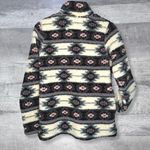 Roper Southwestern Quarter Zip Polar Fleece Pullover Women S Aztec Ivory Pockets White Photo 1