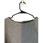 T Tahari Gray Long Batwing Sleeve Boat Neck Knit Sweater Women Sz S Photo 6