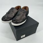 ATM Slip On Sneakers Gunmetal‎ Black Antique Silver Metallic Size 40 US 9.5 Photo 9