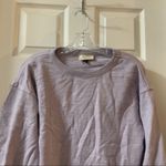 Universal Threads Universal Thread Purple Puff Sleeve Sweatshirt XS Photo 3