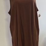 Old Navy Sleeveless Chocolate Midi Dress Photo 0