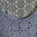 Lilly Pulitzer Topanga Crochet Mini Dress Womens XS Navy Knit Resort Wear Preppy Photo 11