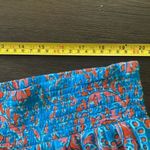 East 5th  NEW JCP paisley print plus size 2XL orange blue stretch waist Photo 5