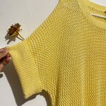 Chico's Chico’s yellow crochet knit Size 3 Photo 4