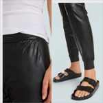 Commando  Faux Leather Jogger Size Small Black 4 Way Stretch Pockets Photo 1