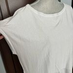 Eileen Fisher organic cotton striped bateau neck tunic dress Photo 1