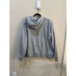 Nike Gray Basic Sweatshirt Women's Plus Size 1X Spell out Athlesiure Performance Photo 6