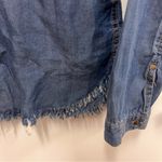 Black Label  Embroidered Appliqué Long Sleeve Button-down Shirt size small Photo 6