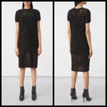 ALLSAINTS ππ Alyse Jumper Dress ~ Black Crochet Photo 2